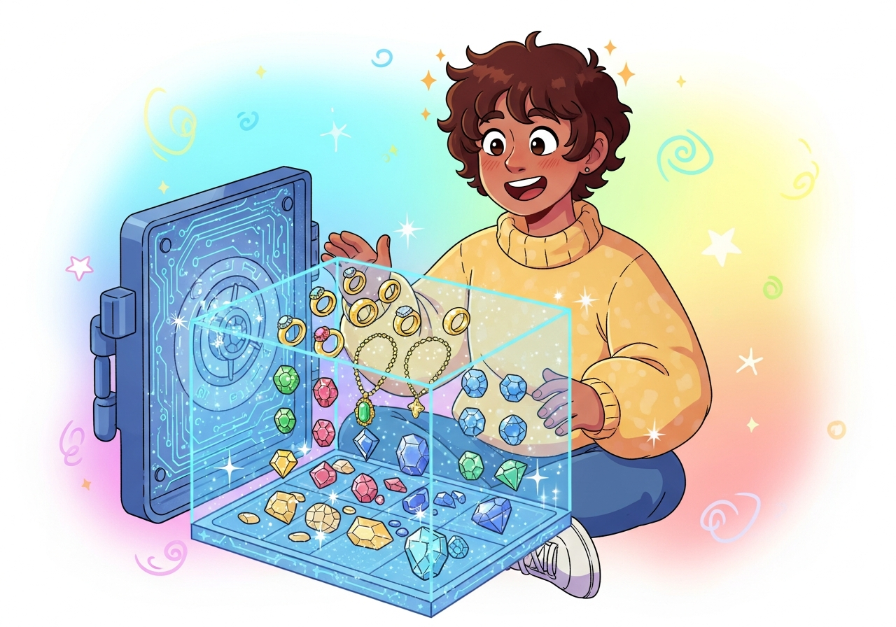 Organizing your treasures